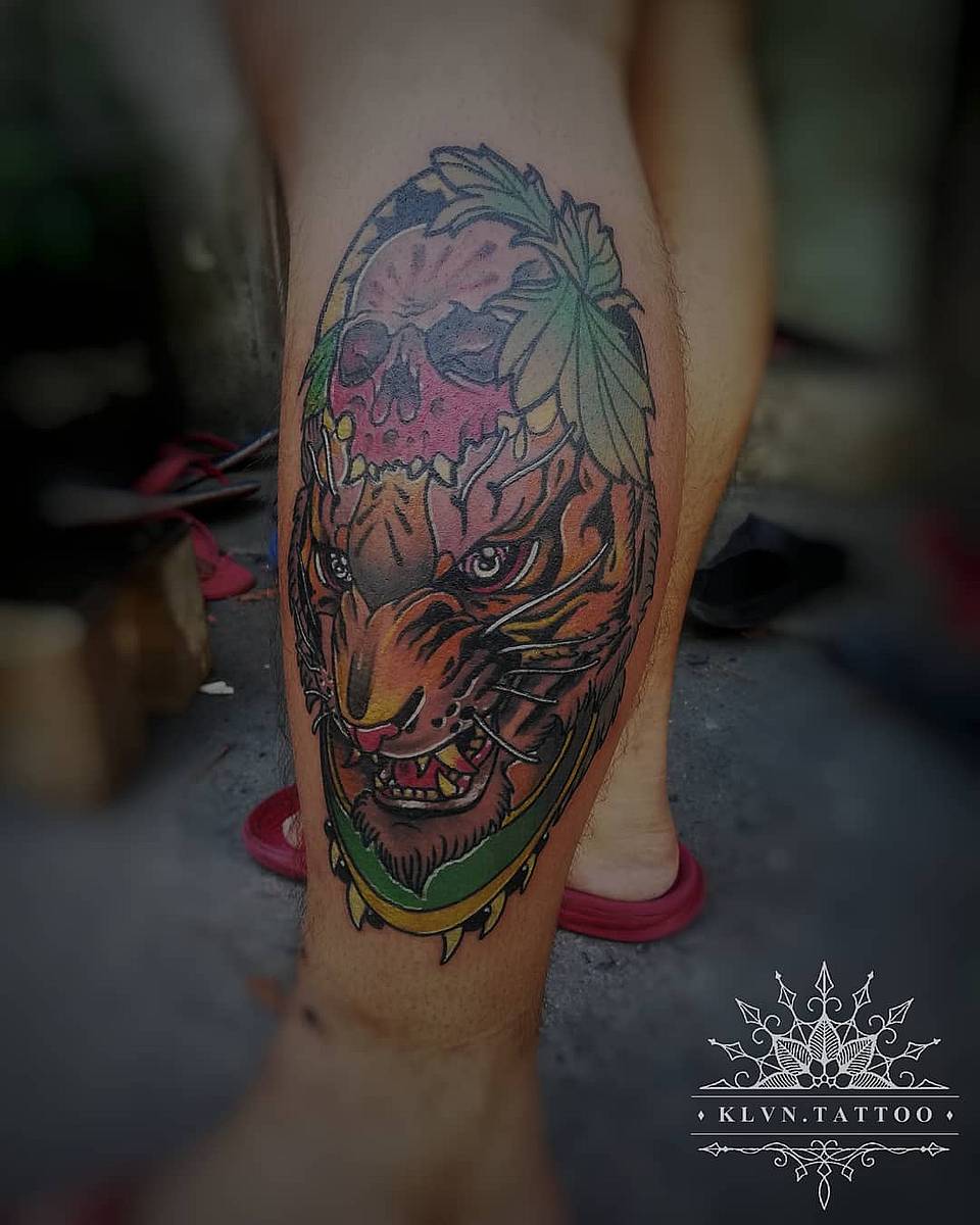 Skull-Crowned Tiger