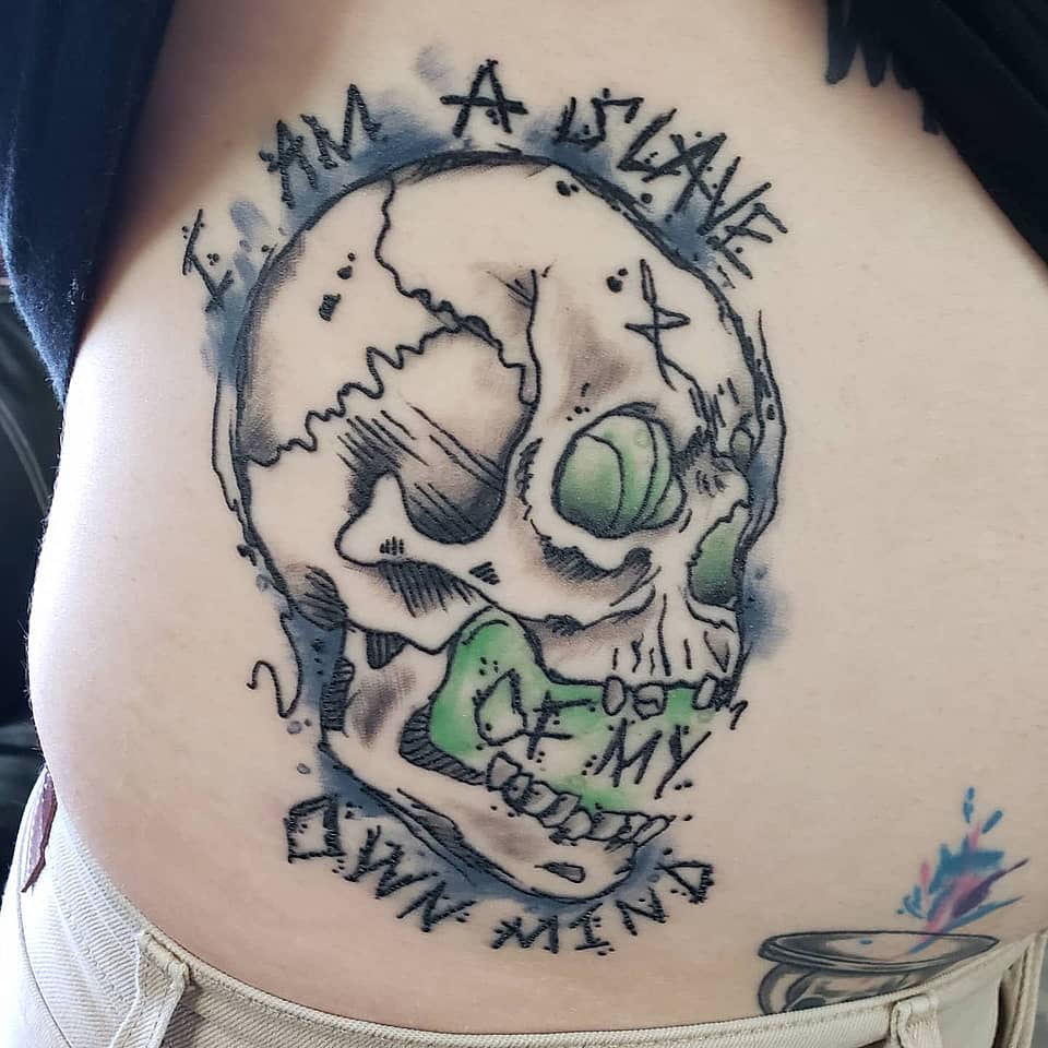 Slave of My Own Mind Skull