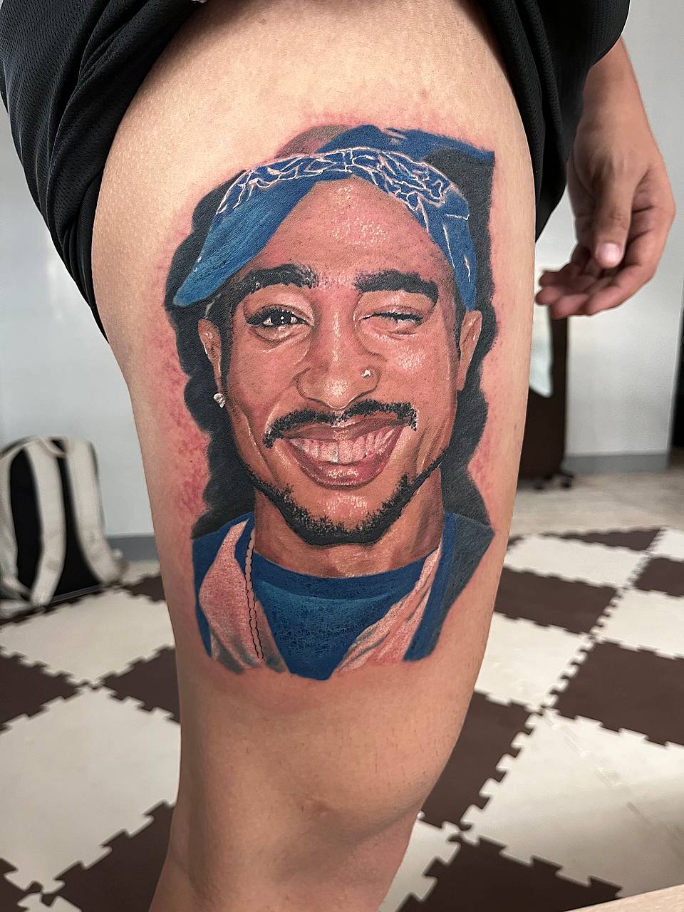 Smiling Bandana Portrait