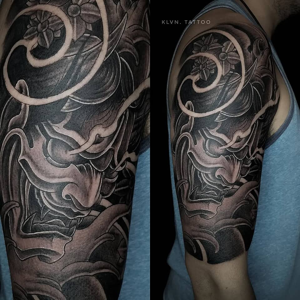 Smoky Oni Half Sleeve