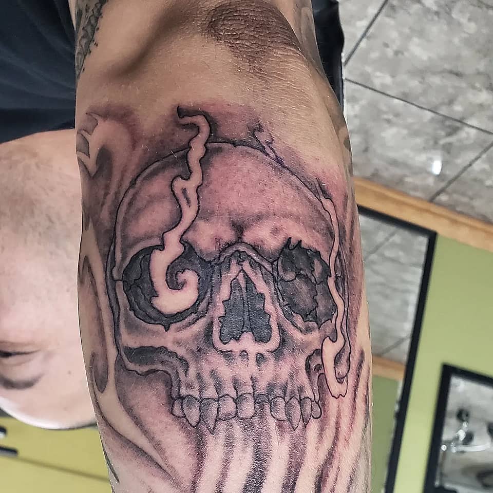 Smoldering Skull