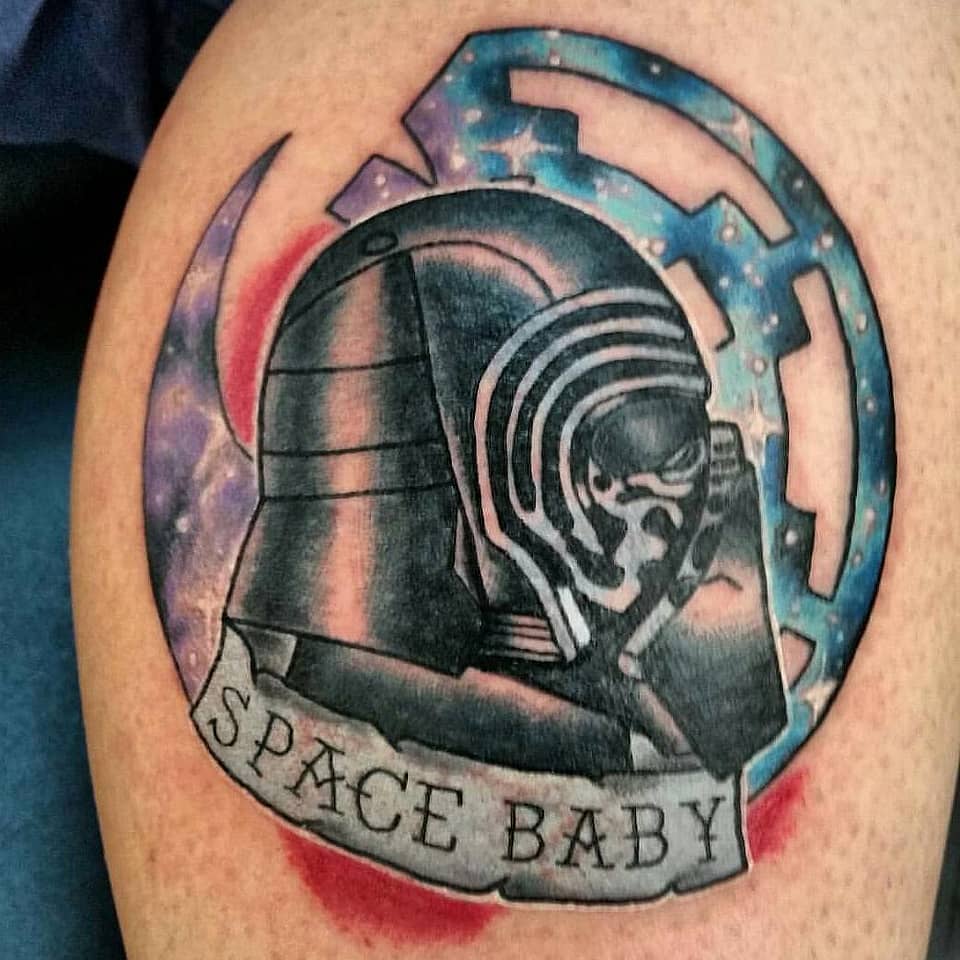 Space Baby Kylo Portrait