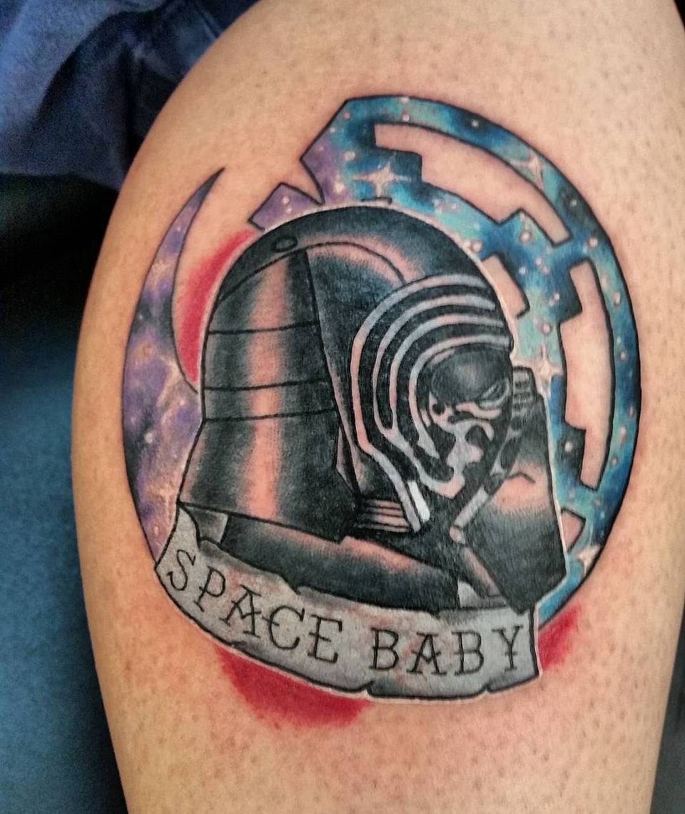 Space Baby Kylo Ren Emblem