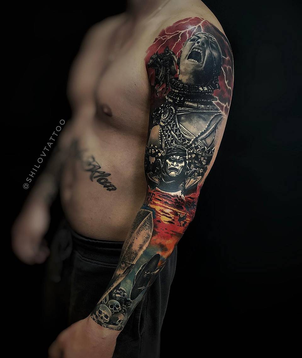 Spartan Fury Sleeve