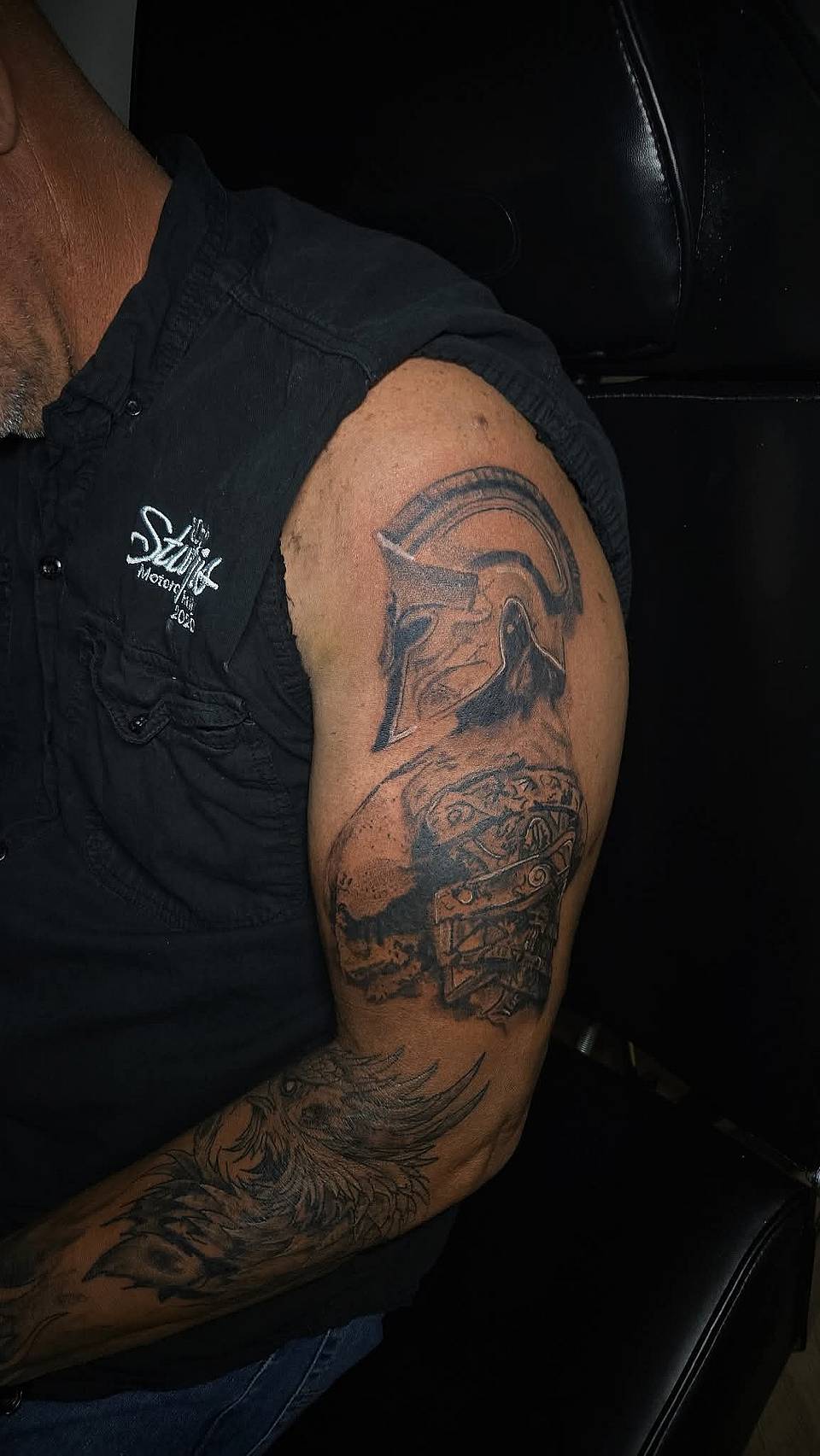 Spartan Helmet and War Shield