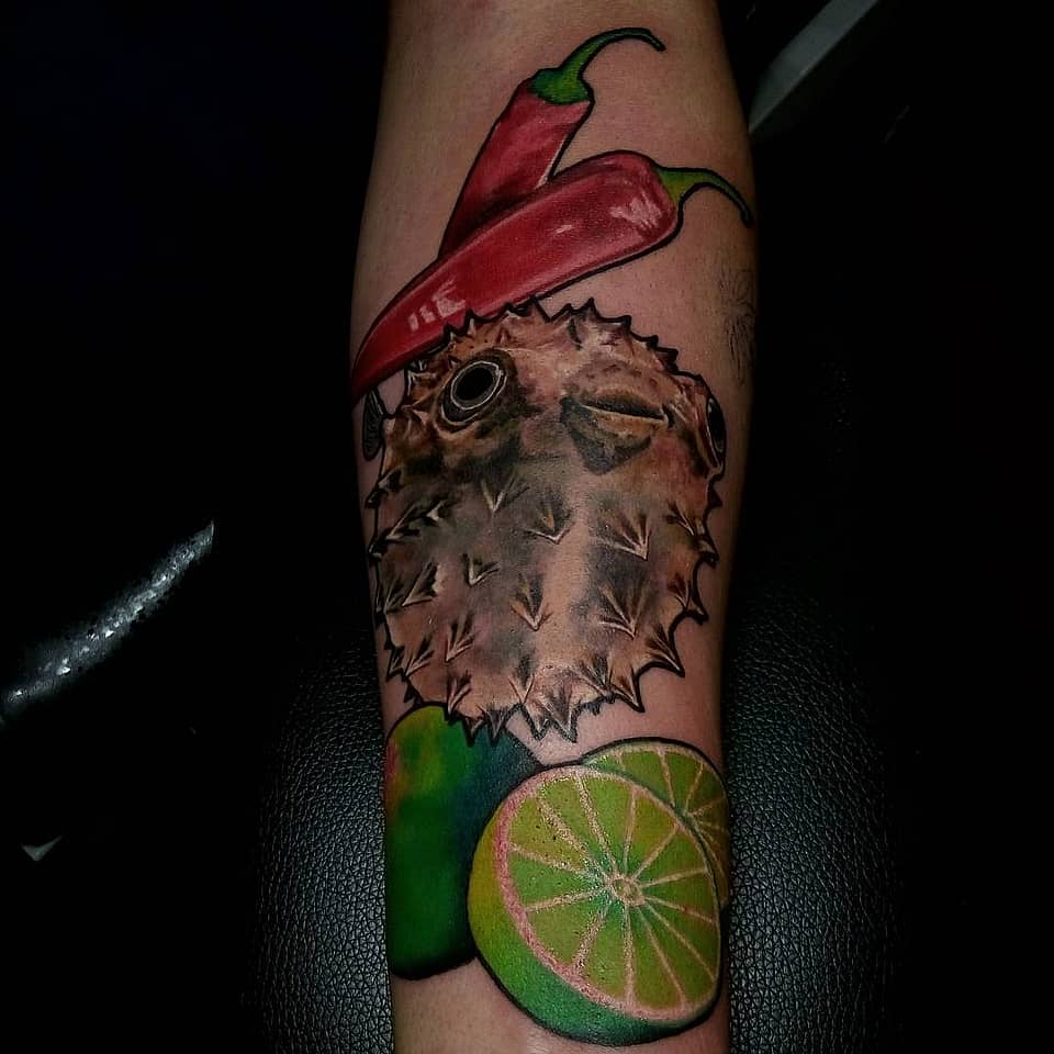 Spicy Puffer and Lime Burst