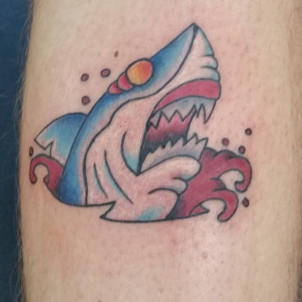 Splashing Shark Burst