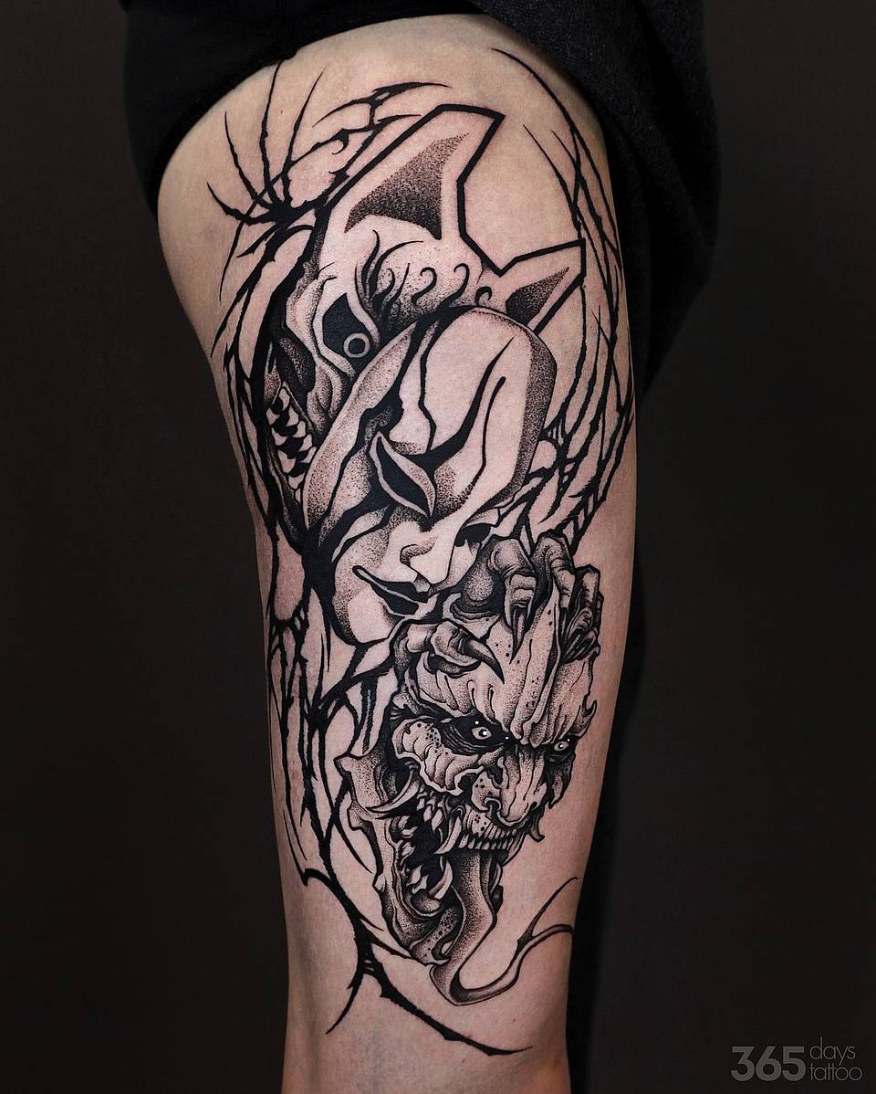 Split Demon Mask