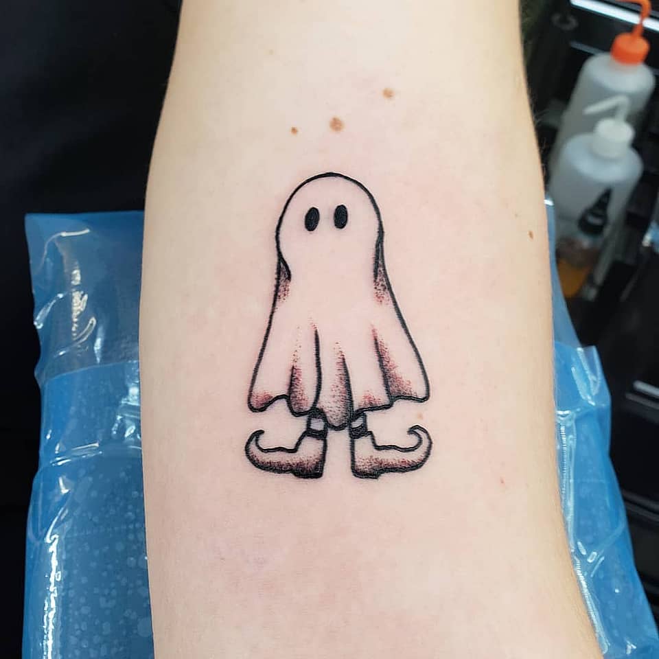 Spooky Boots Ghost