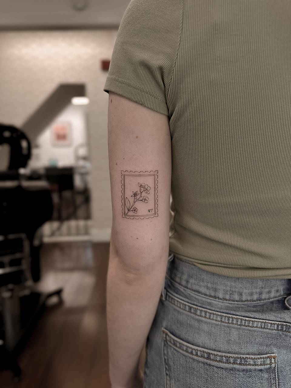 Stamped Wildflower