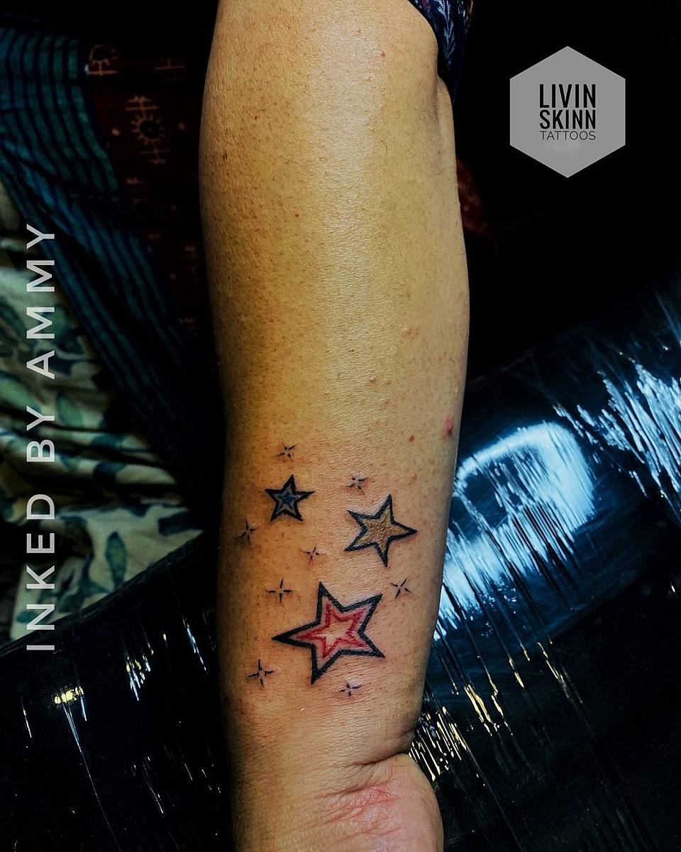 Starlit Constellation Cluster