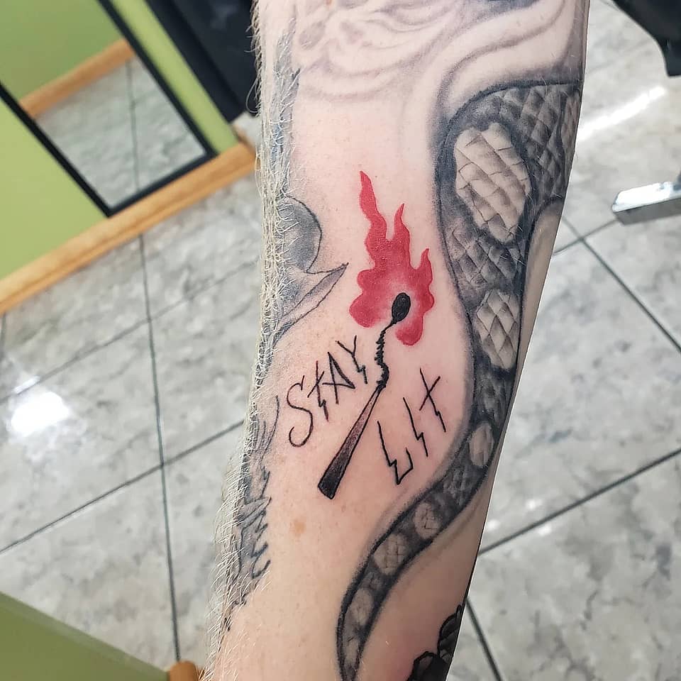 Stay Lit Matchstick