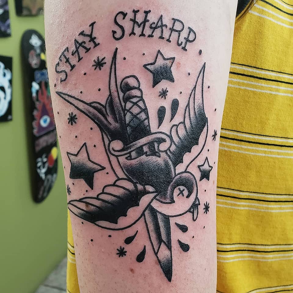 Stay Sharp Swallow and Dagger
