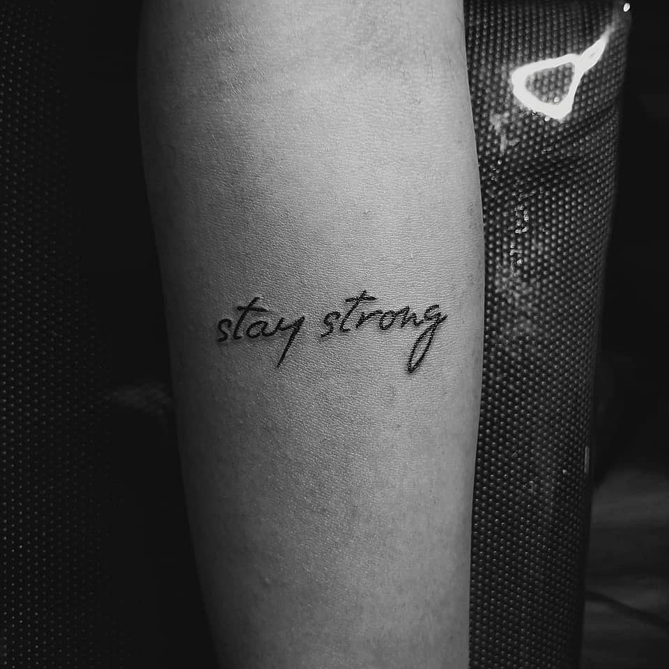 Stay Strong Script