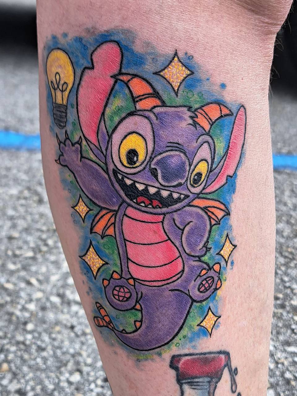 Stitch Dragon Spark