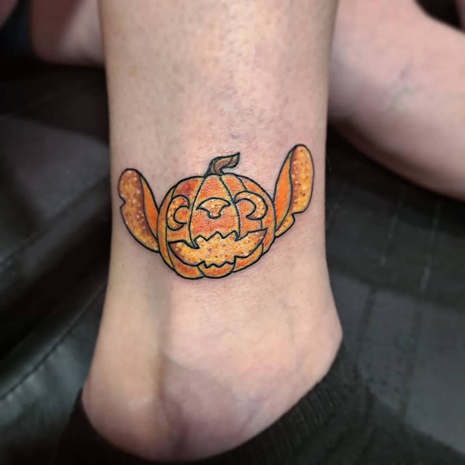 Stitch Jack-o'-Lantern