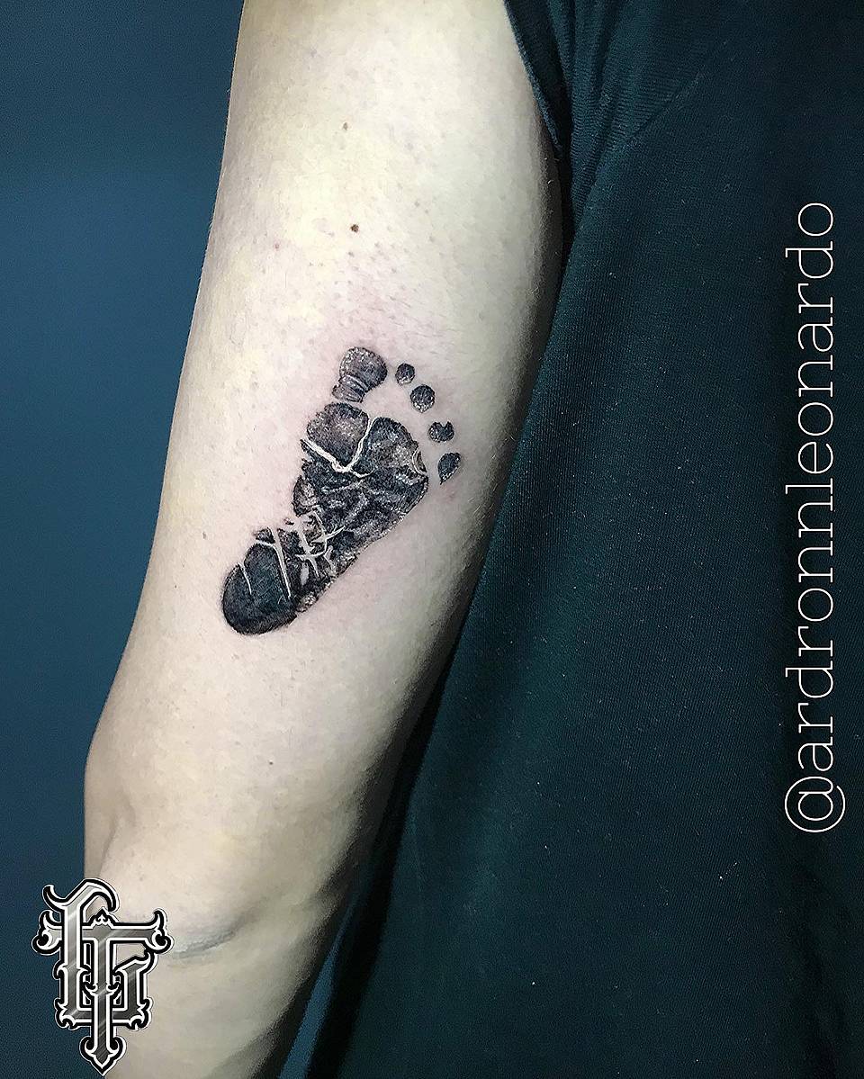Stitched Stone Footprint