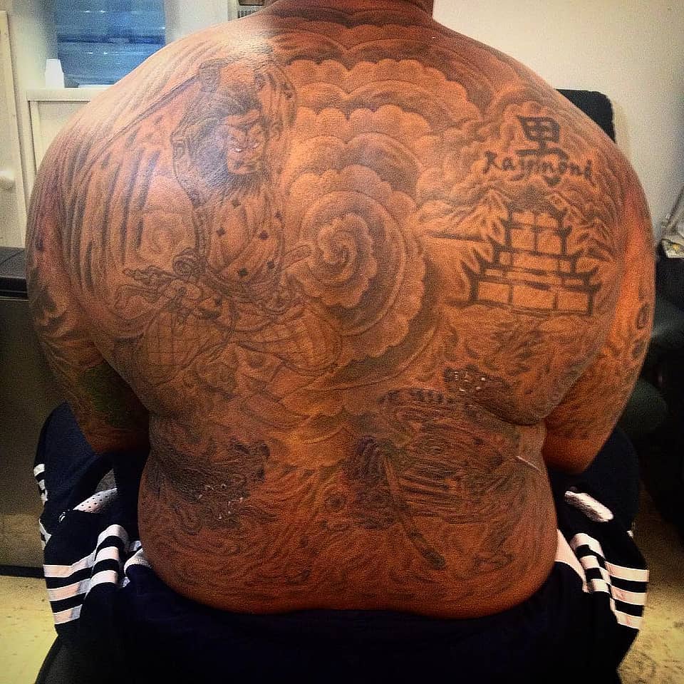 Storm and Steel: Raijin Irezumi Backpiece