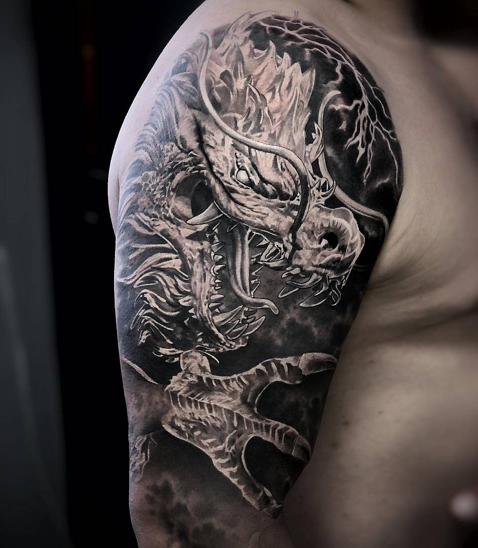 Stormbound Dragon Guardian