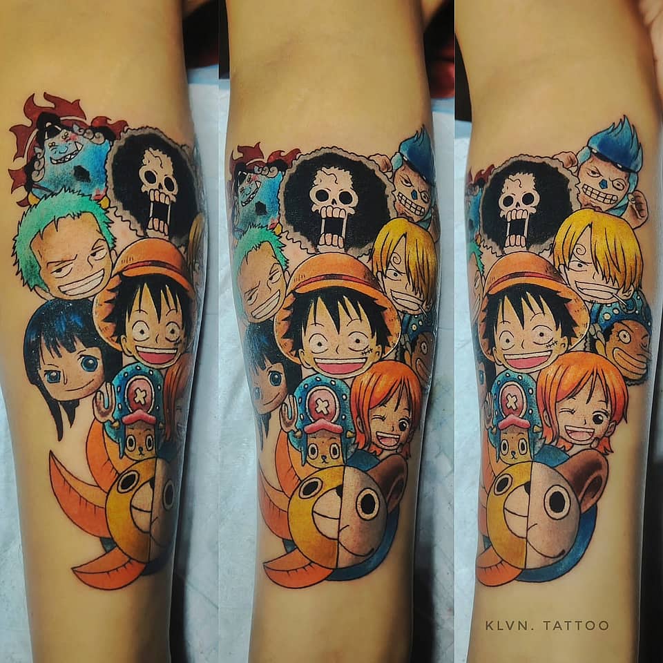 Straw Hat Crew Collage