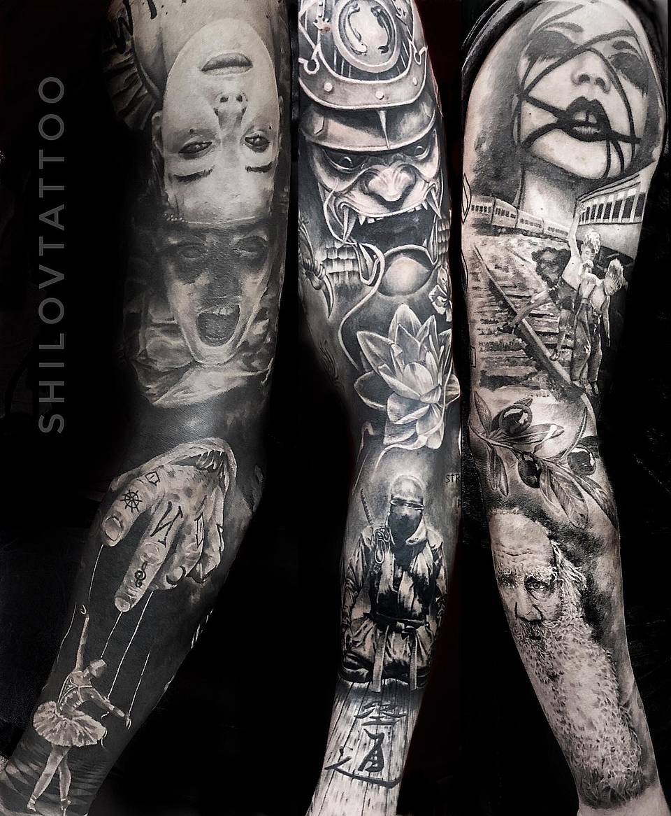 Strings, Steel and Shadows Sleeve