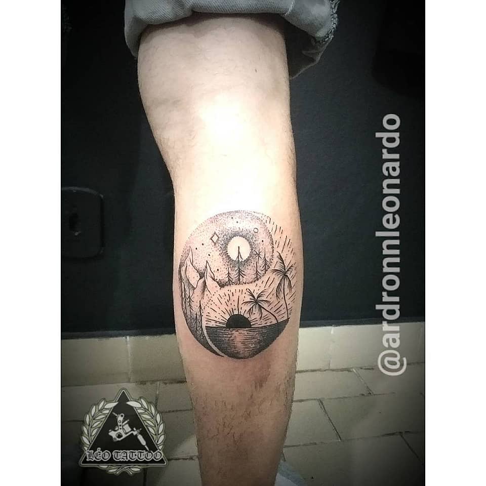 Sun & Moon Dual Landscape
