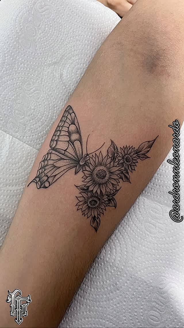 Sunflower Butterfly