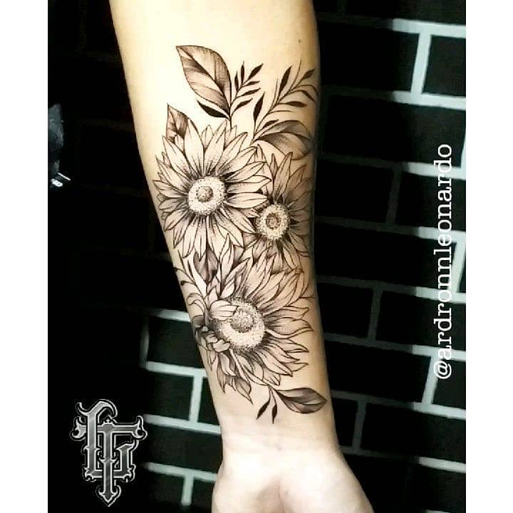 Sunflower Trio