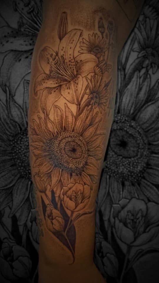 Sunlit Botanical Bouquet