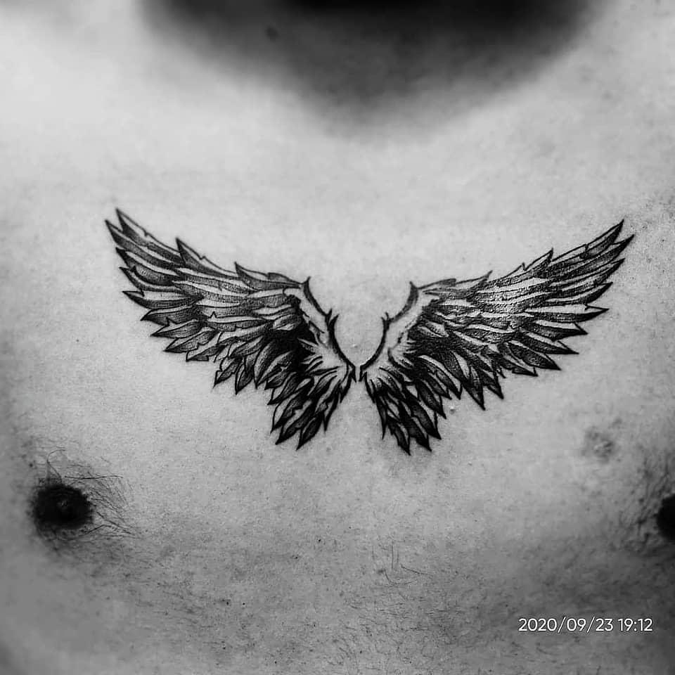 Symmetric Angel Wings