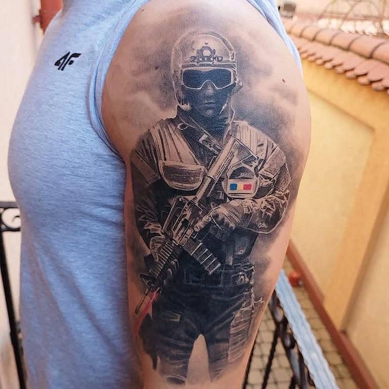 Tactical Operator Portrait