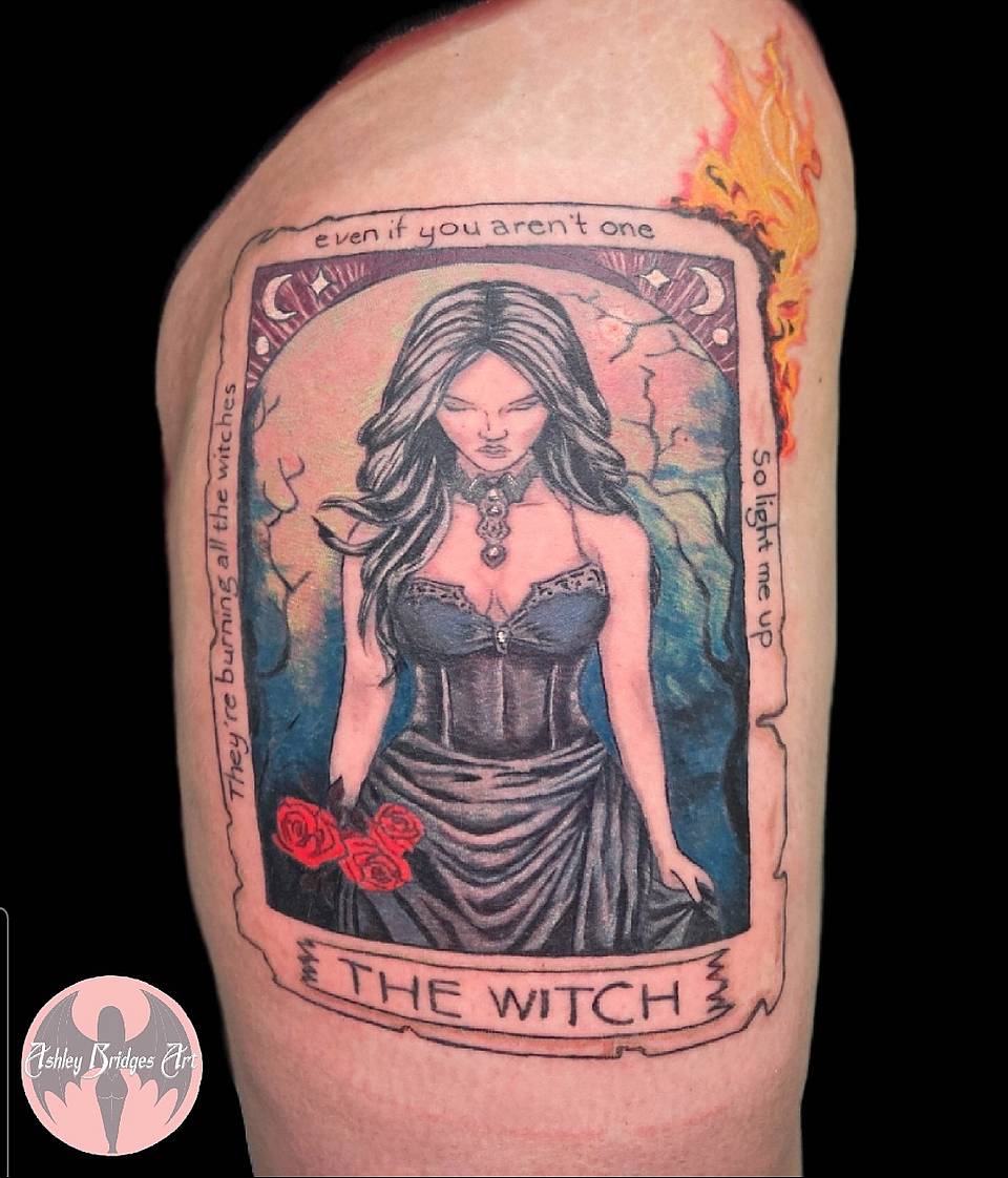 The Witch Tarot Card