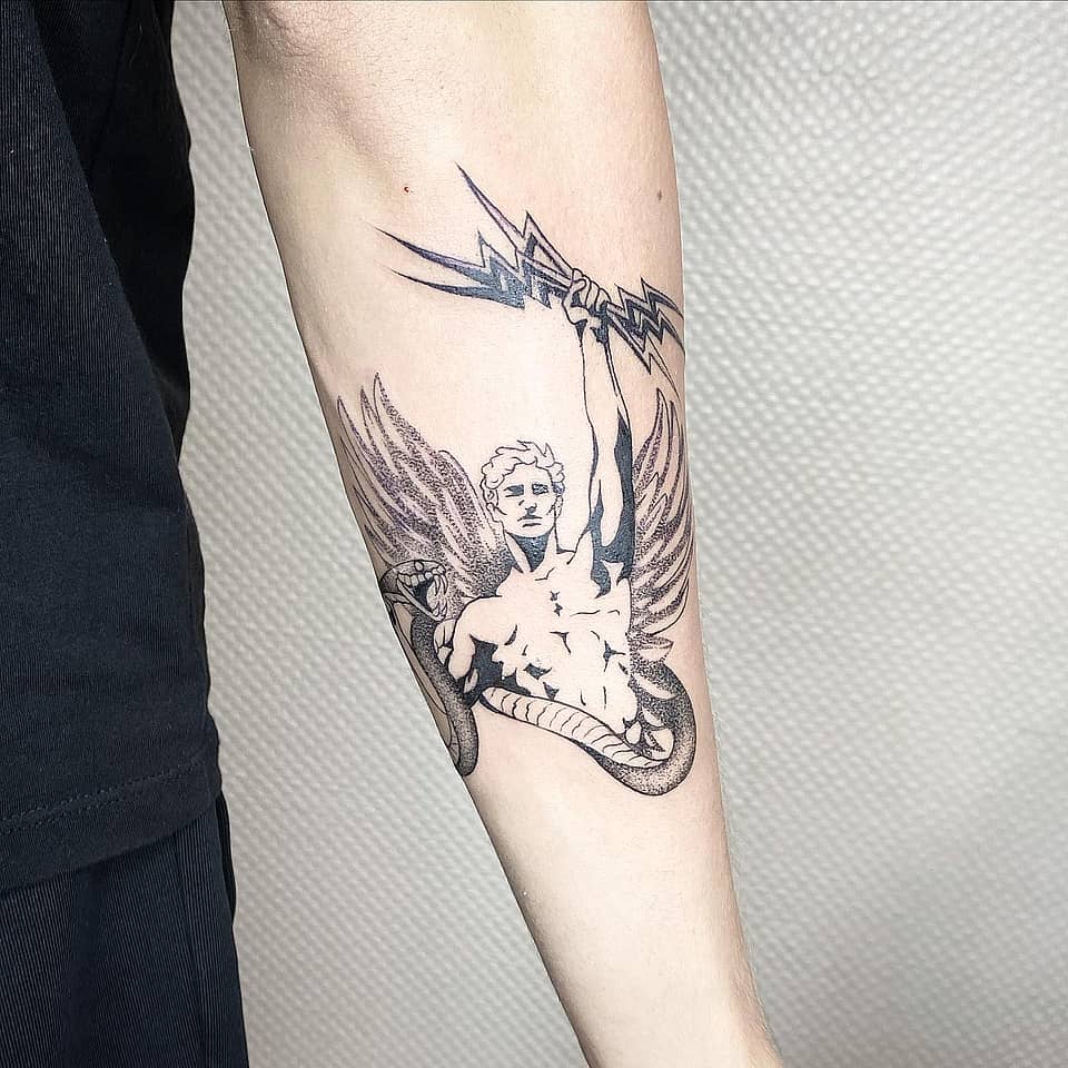 Thunder Seraph with Serpent