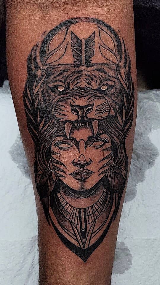 Tiger Guardian Totem