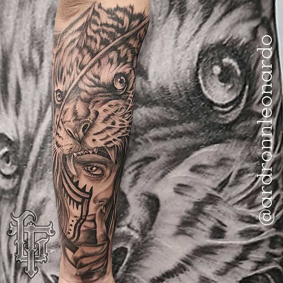 Tiger Headdress Warrior