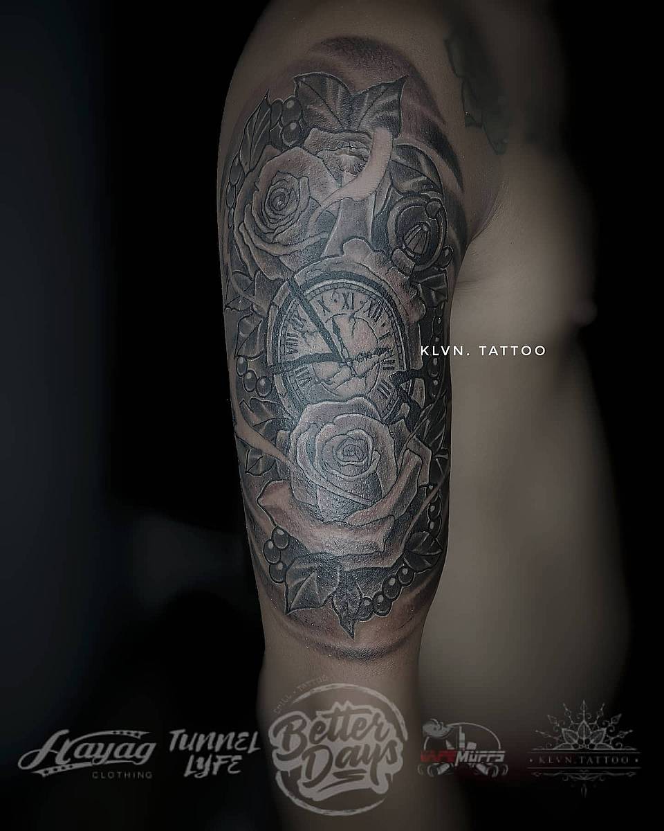 Timeless Roses & Pocket Watch
