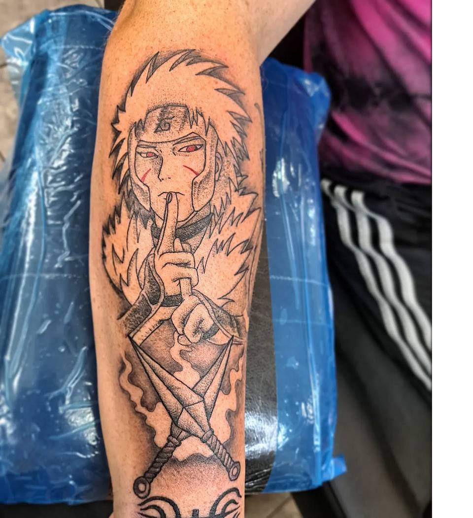 Tobirama Senju Silence with Crossed Kunai