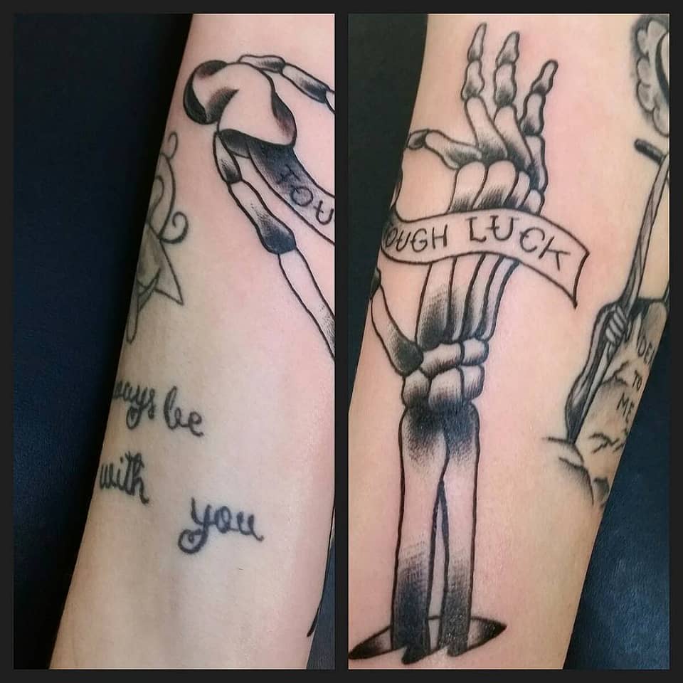 Tough Luck Skeleton Hand