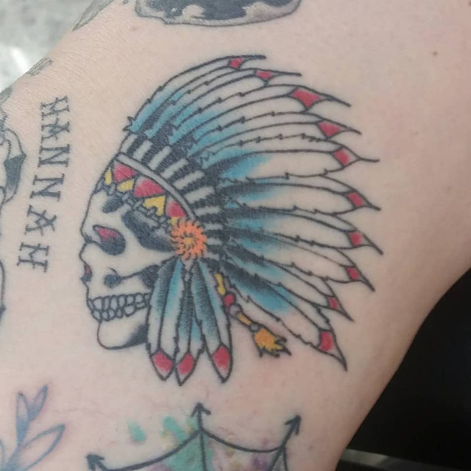Traditional Headdress Skull