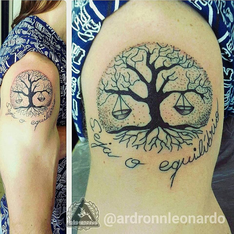 Tree of Balance with Scales