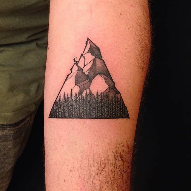 Triangle Mountain Climber