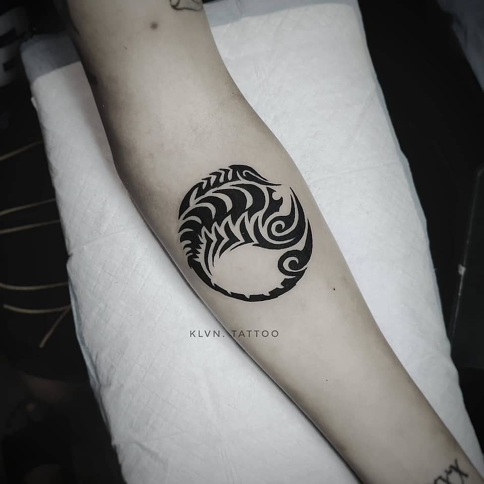 Tribal Spiral Crest