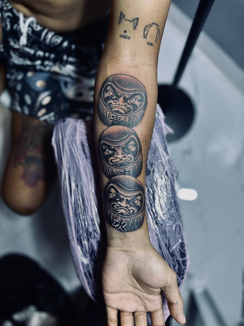 Triple Daruma Stack