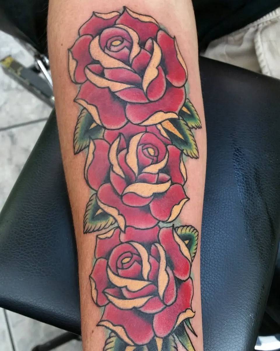 Triple Rose Cascade
