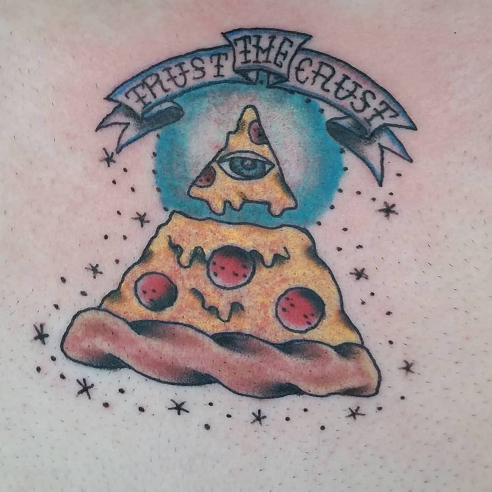 Trust the Crust Illuminati Slice
