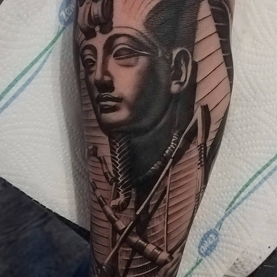 Tutankhamun Pharaoh Portrait
