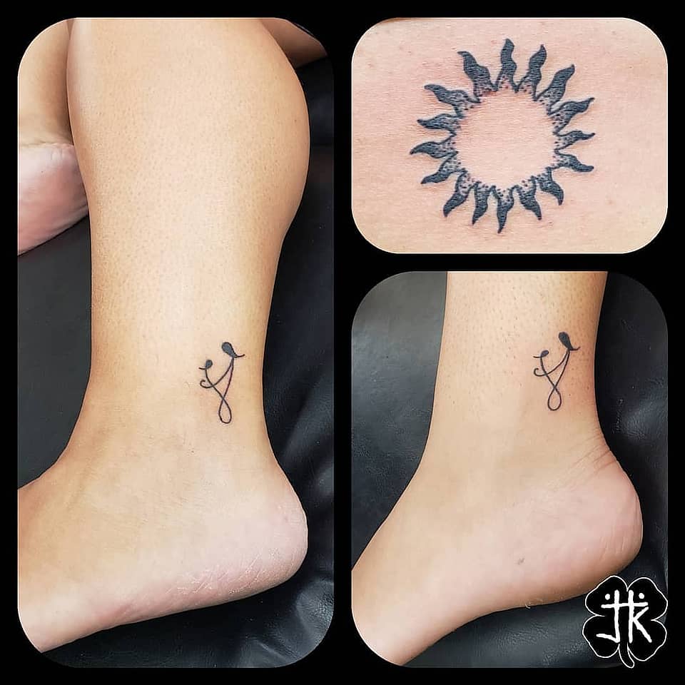 Twin Buds and Solar Ring