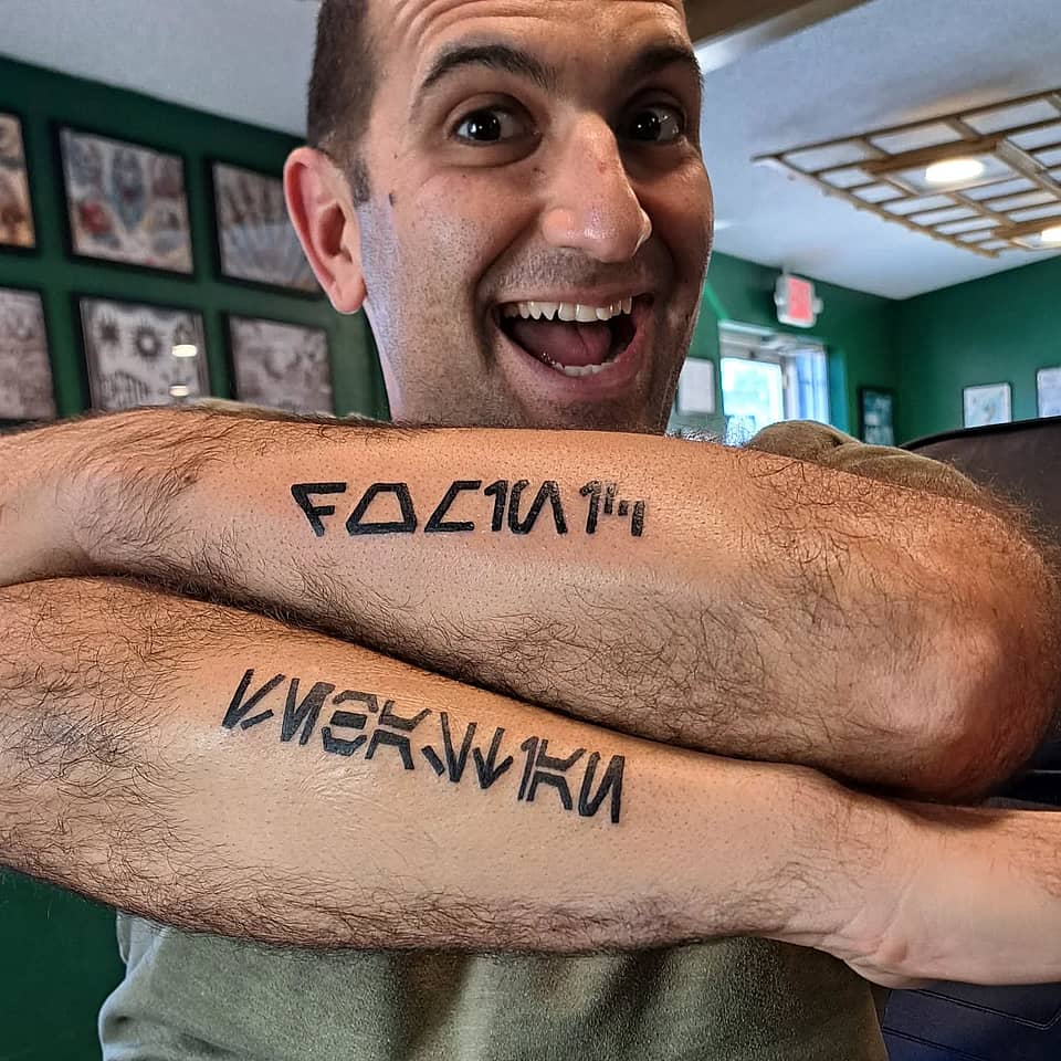 Twin Cipher Glyphs