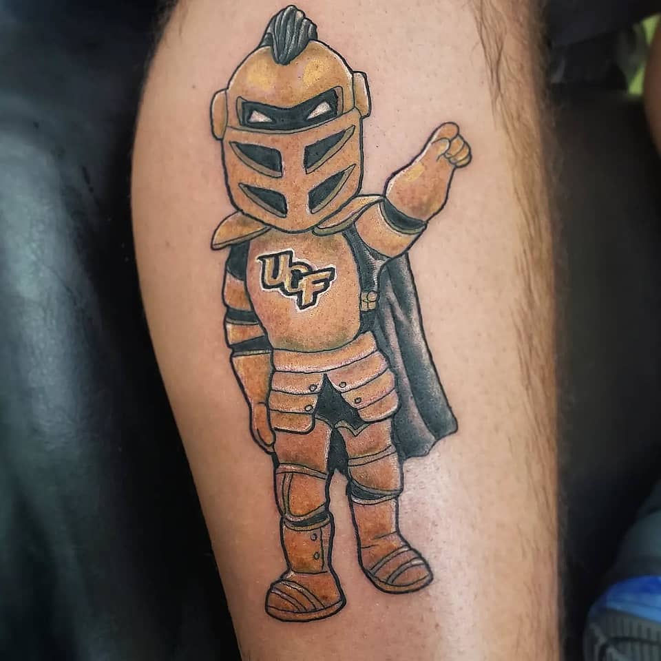 UCF Knightro Mascot