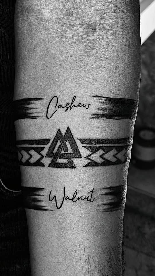 Valknut Brushstroke Armband